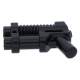 LEGO pisztoly kétcsövű, fekete (95199)